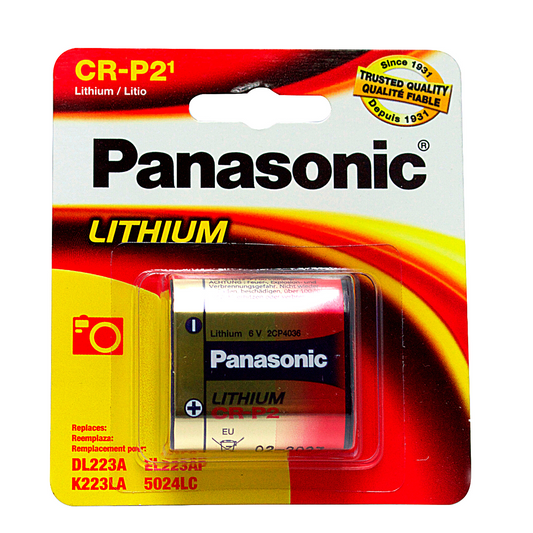 Pila CRP2 Panasonic 6 Volts (DL223A / EL223AP)