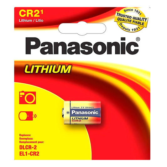 CR2 Panasonic 3 Volts (DLCR-2 / EL1-CR2)